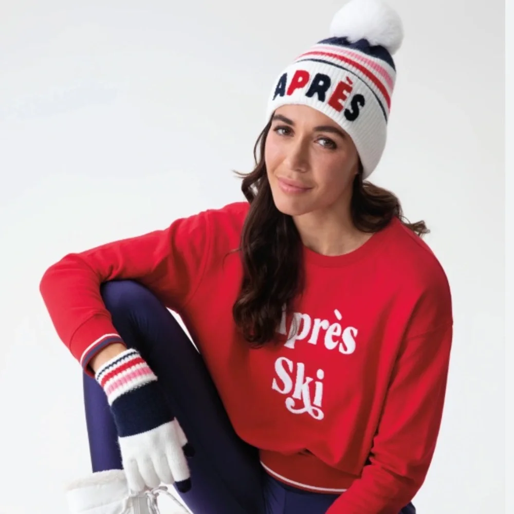 Shiraleah Colorado "Apres" Beanie, Ivory Pom Pom Beanie NEW! - Picture 1 of 7